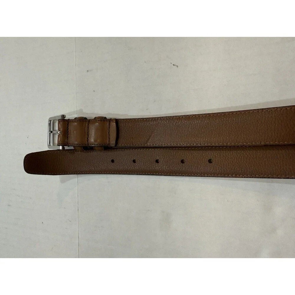 Jos. A. Bank‎ Men’s Belt Italian Genuine Leather Brown 42/105 Dress Signature